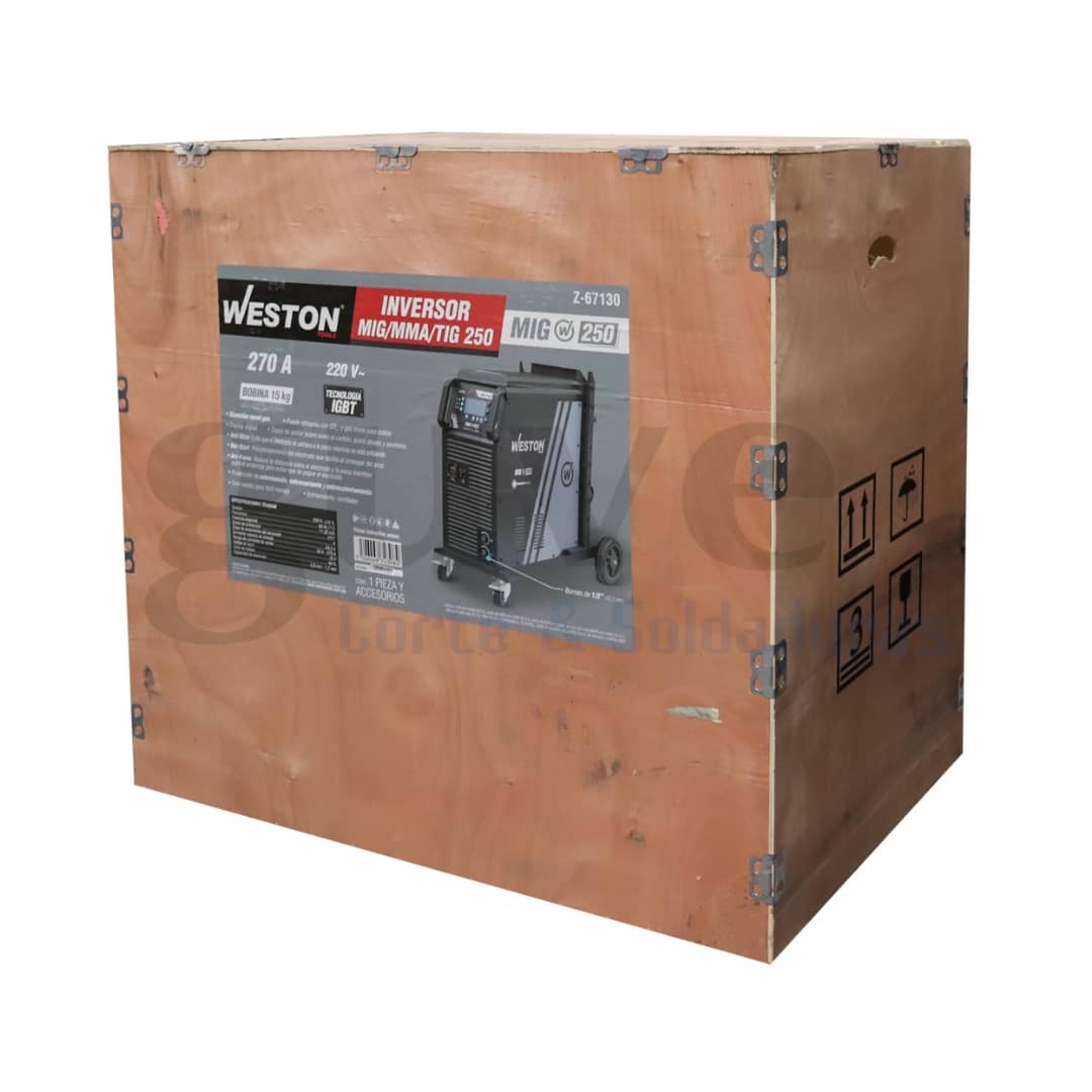 weston MIG MMA TIG 250A